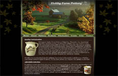Hobby Farm Pottery, small business, eCommerce, shopping